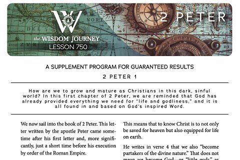 2Peter Study Guide