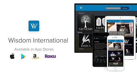 The Wisdom International Apple TV App