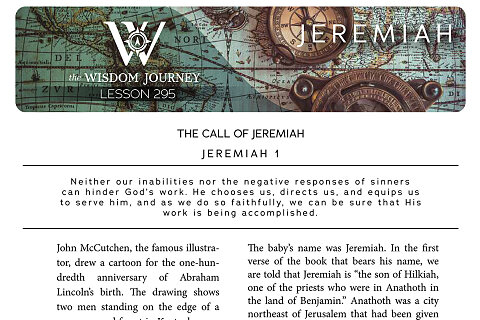 Jeremiah Study Guide