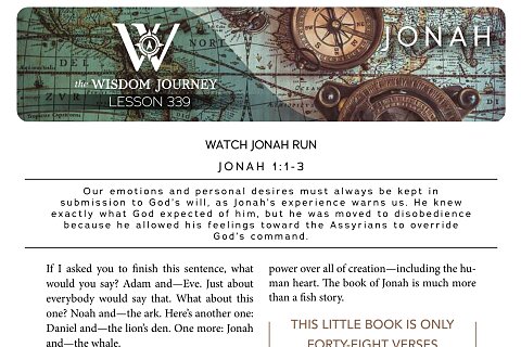Jonah Study Guide