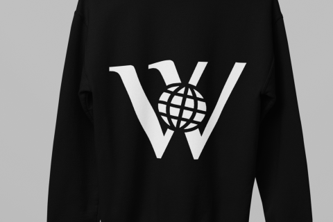 Black Crewneck Sweatshirt SMALL