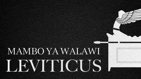 Mambo ya Walawi  (Swahili Leviticus)
