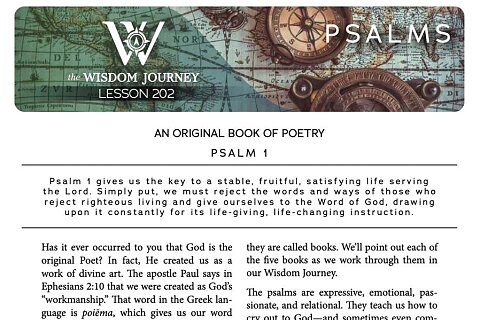 Psalms Study Guide