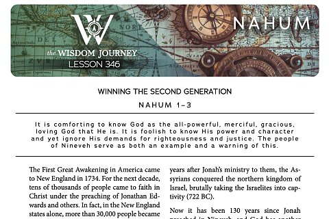 Nahum Study Guide