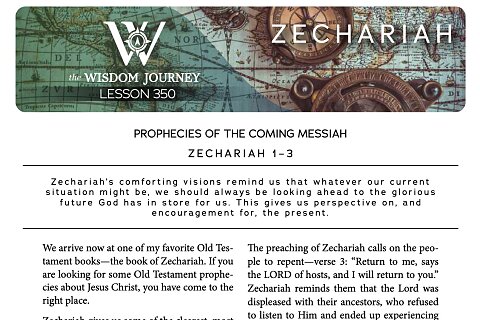 Zechariah Study Guide